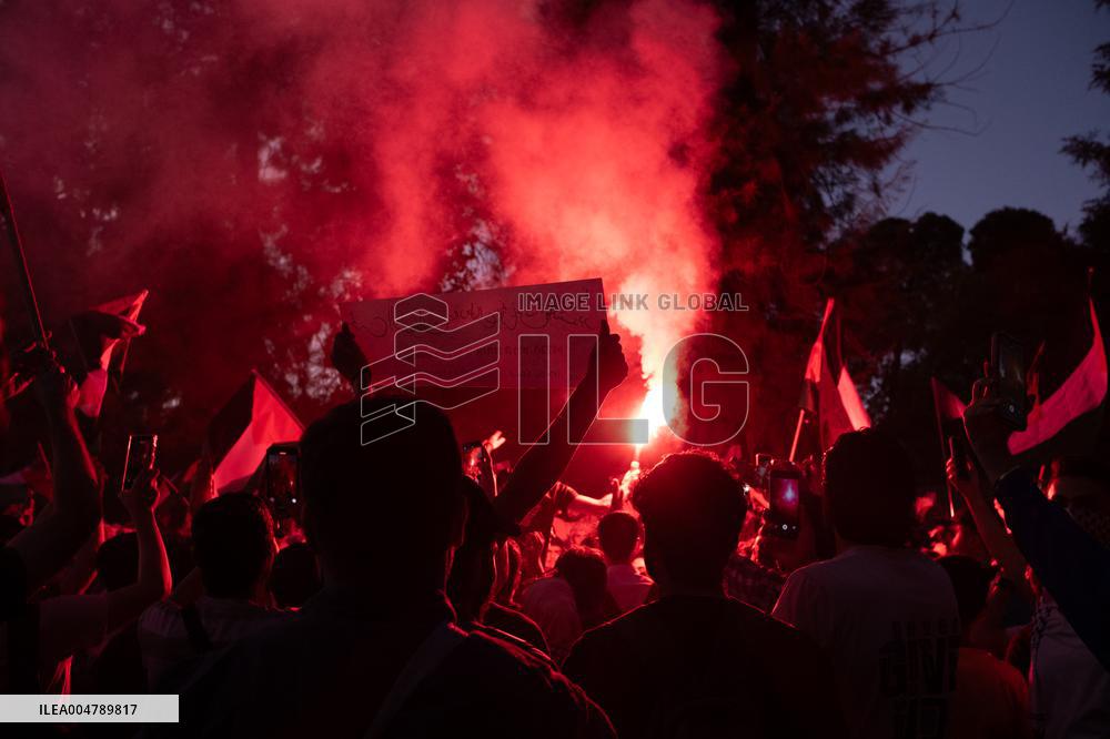 Protest October 7th Damas - Syria
