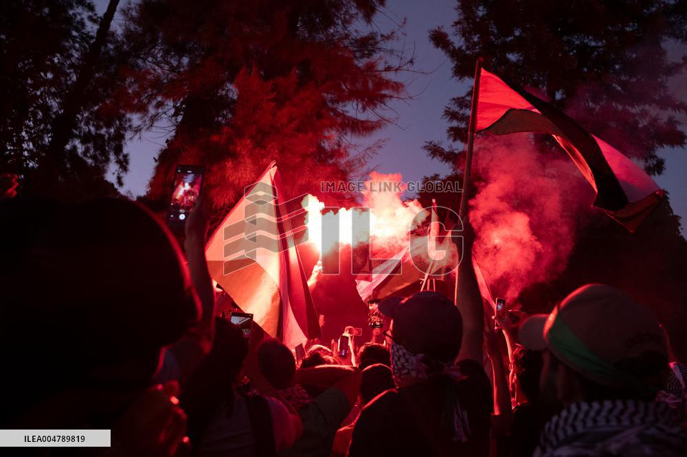 Protest October 7th Damas - Syria