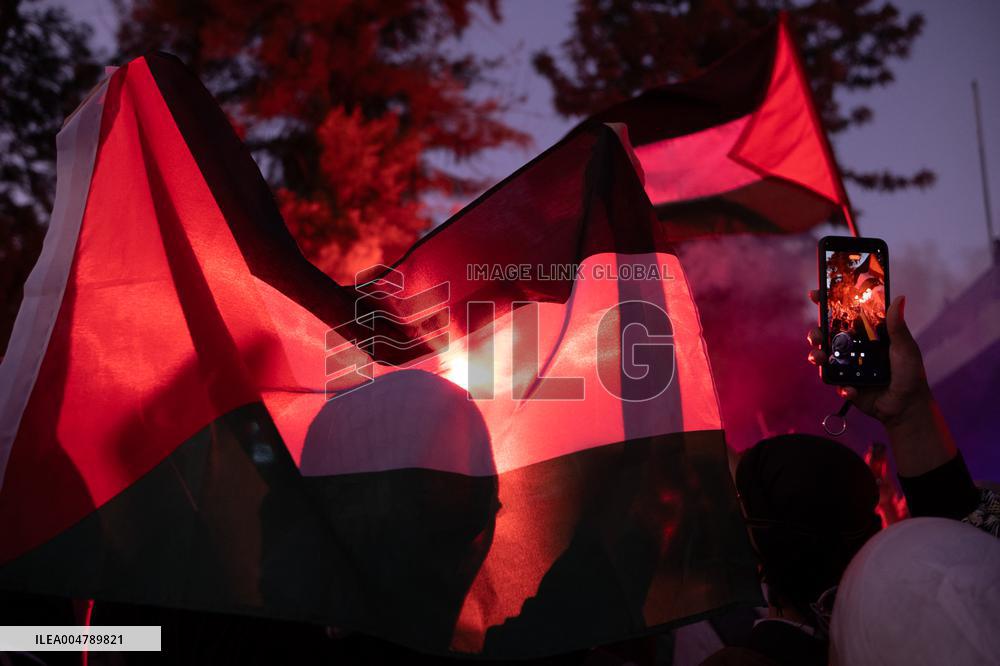 Protest October 7th Damas - Syria