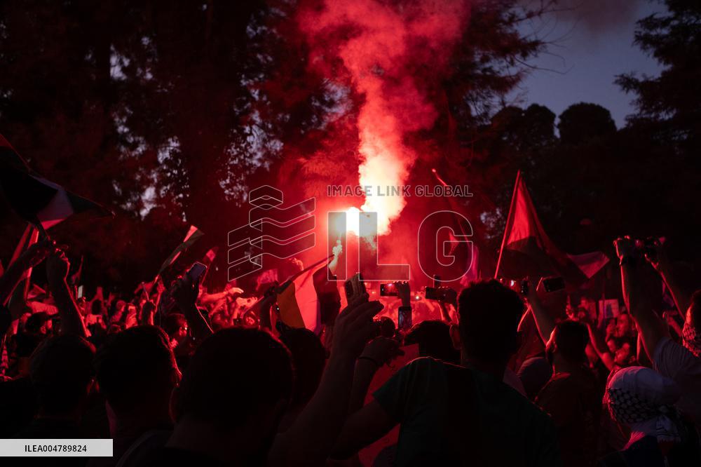 Protest October 7th Damas - Syria