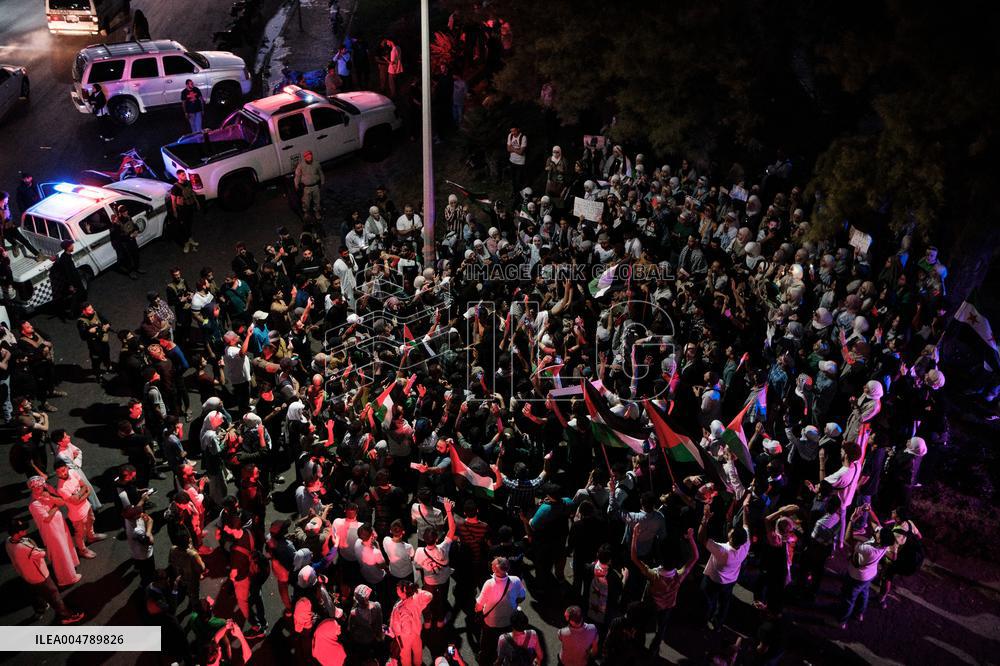 Protest October 7th Damas - Syria