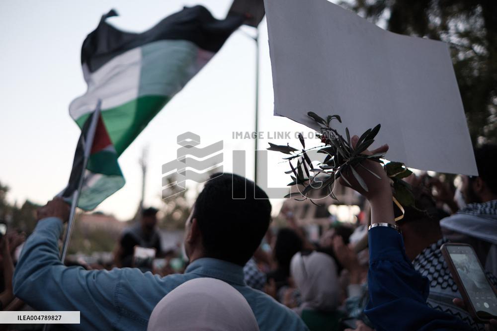 Protest October 7th Damas - Syria