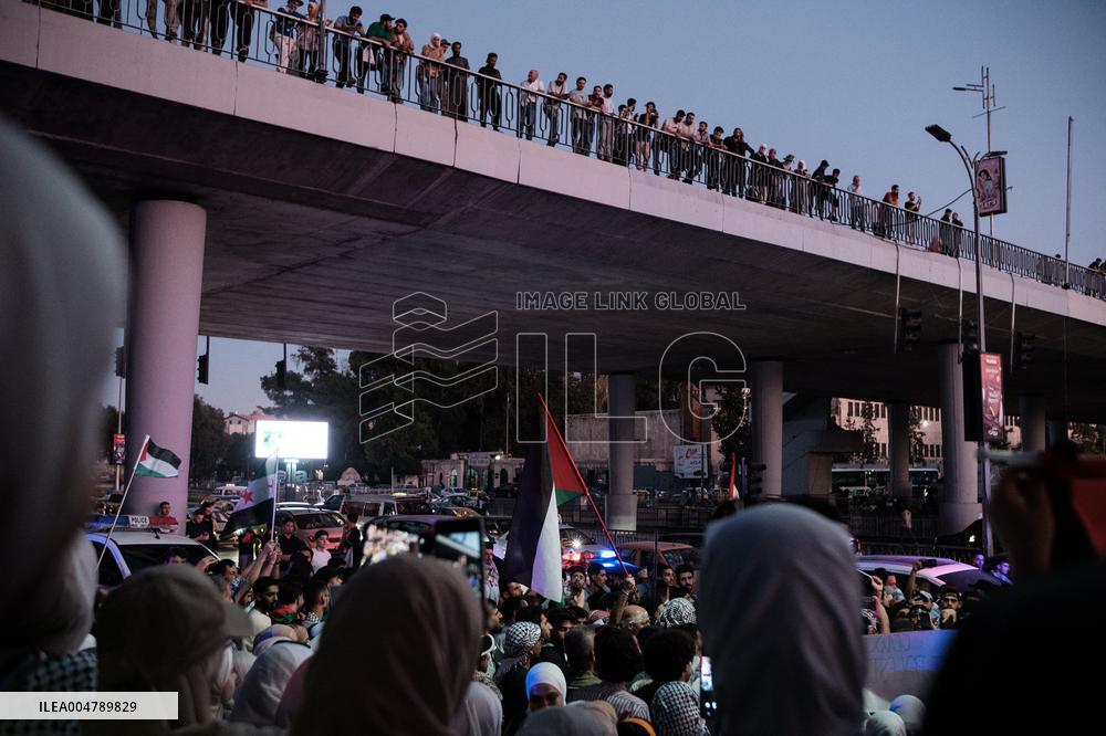 Protest October 7th Damas - Syria