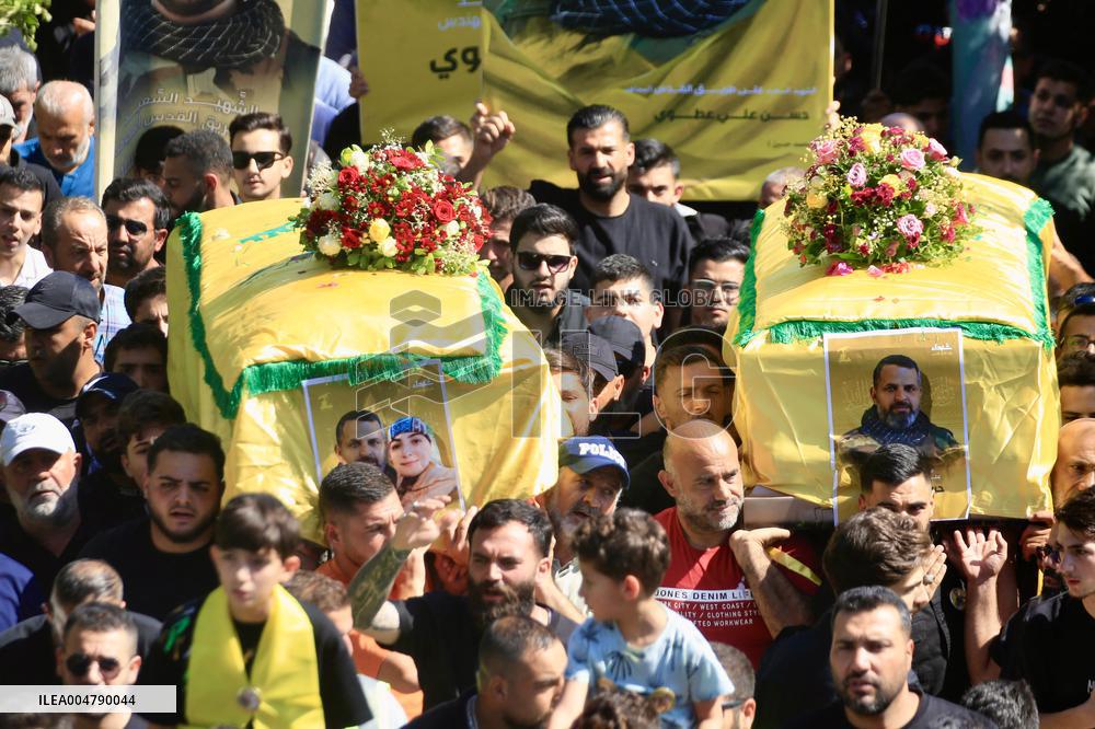 Funeral of A Hezbollah Member - Lebanon