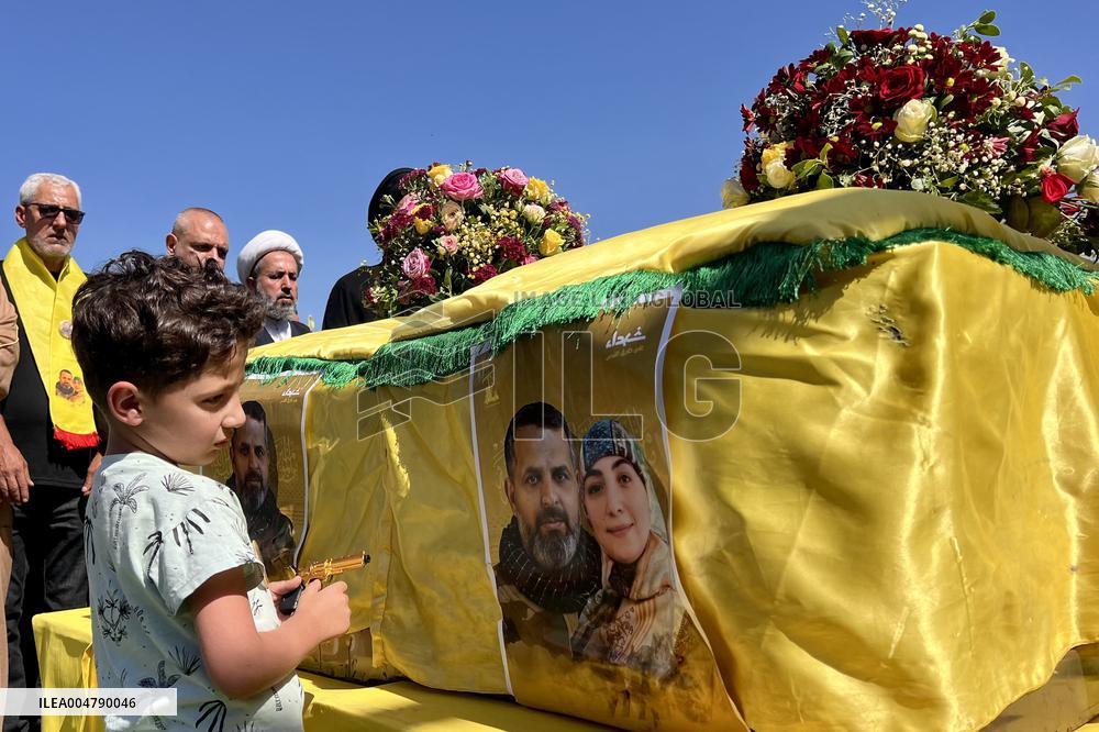 Funeral of A Hezbollah Member - Lebanon
