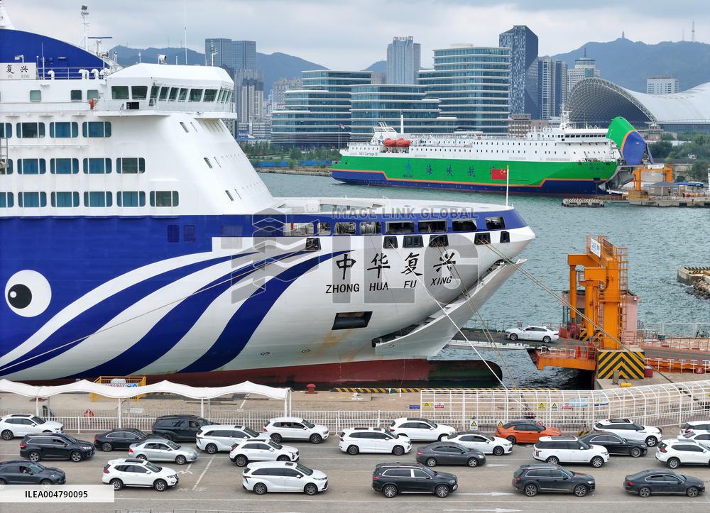 The Ferry Route Across the Bohai Strait