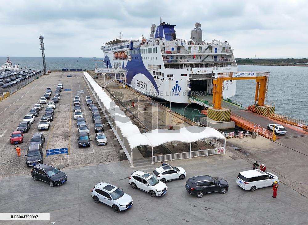 The Ferry Route Across the Bohai Strait