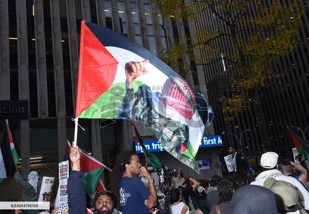 Anti Israel Protest - NYC