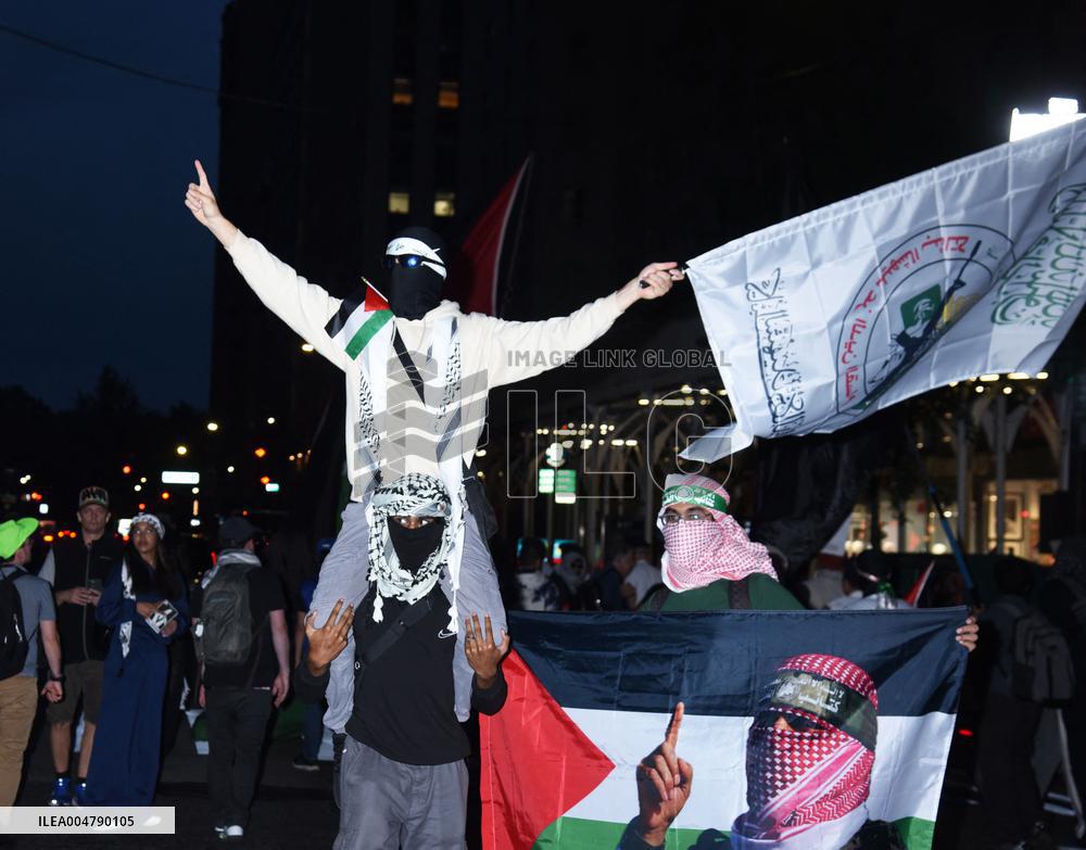Anti Israel Protest - NYC