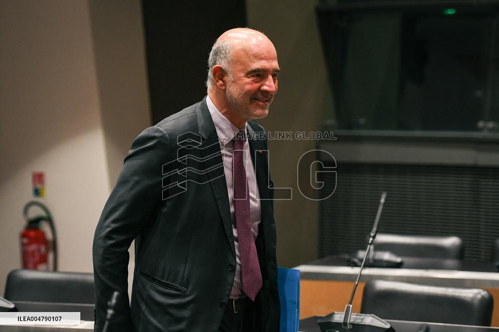 Pierre Moscovici hearing before the Finance and Cultural Affairs and Education Committees in Paris FA