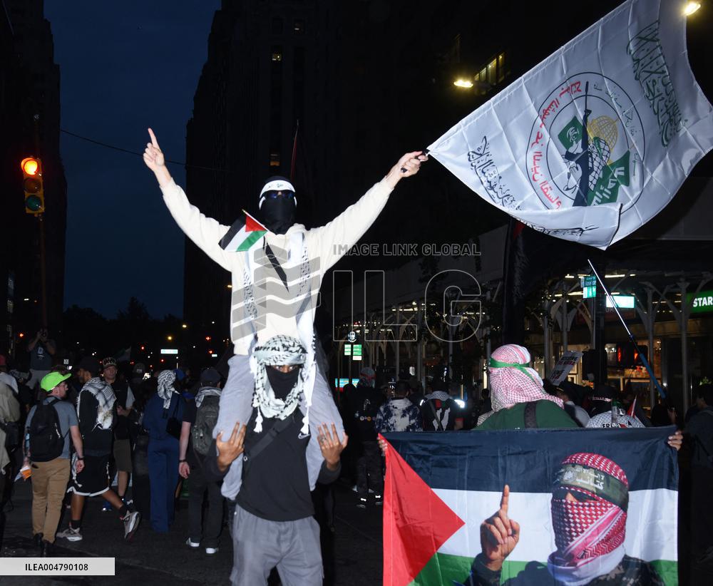Anti Israel Protest - NYC
