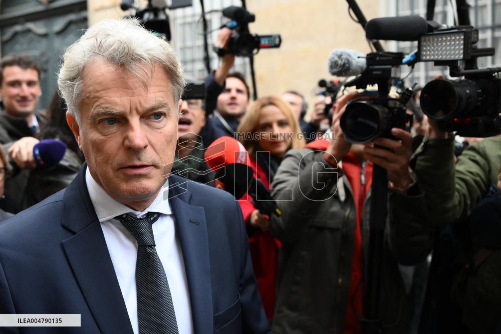 PM Lecornu Meets With Communist Party Heads - Paris