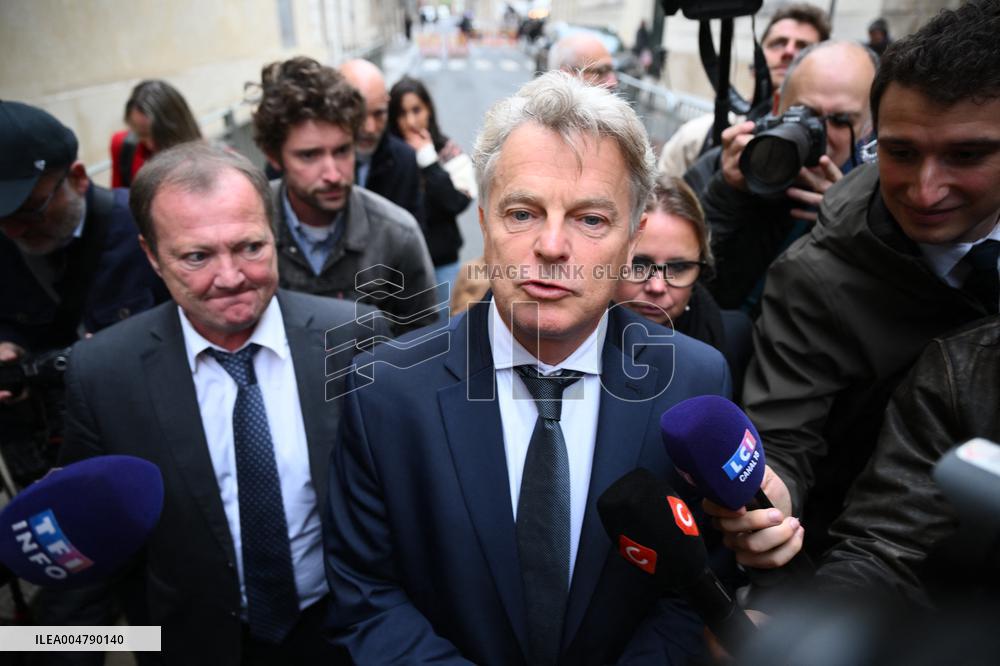 PM Lecornu Meets With Communist Party Heads - Paris