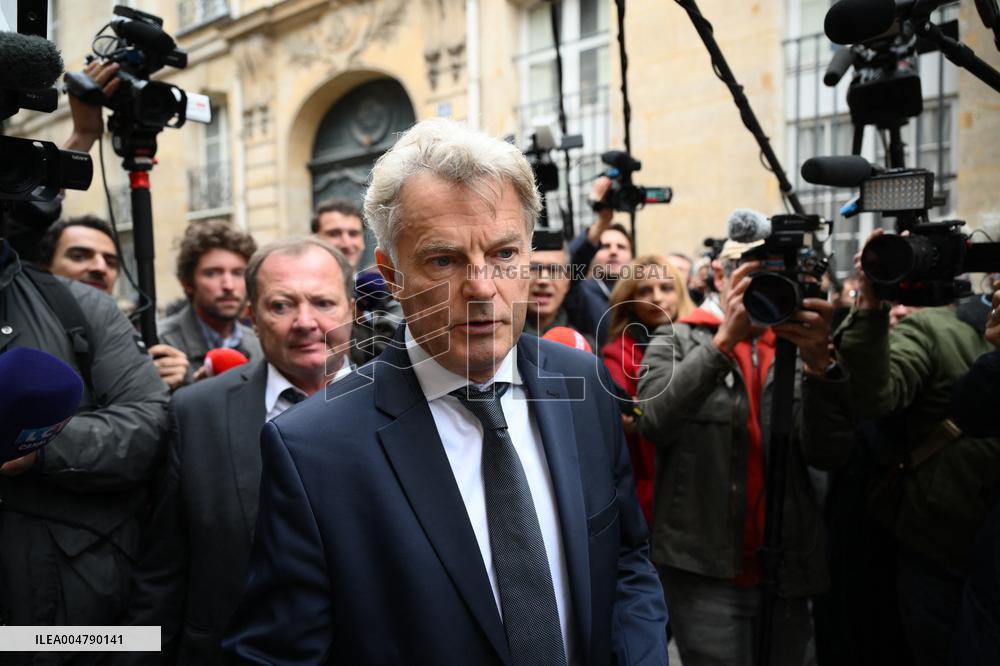 PM Lecornu Meets With Communist Party Heads - Paris