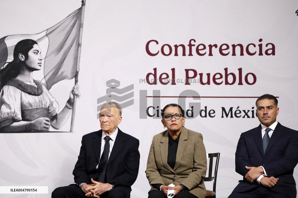 President Claudia Sheinbaum Holds Briefing - Mexico