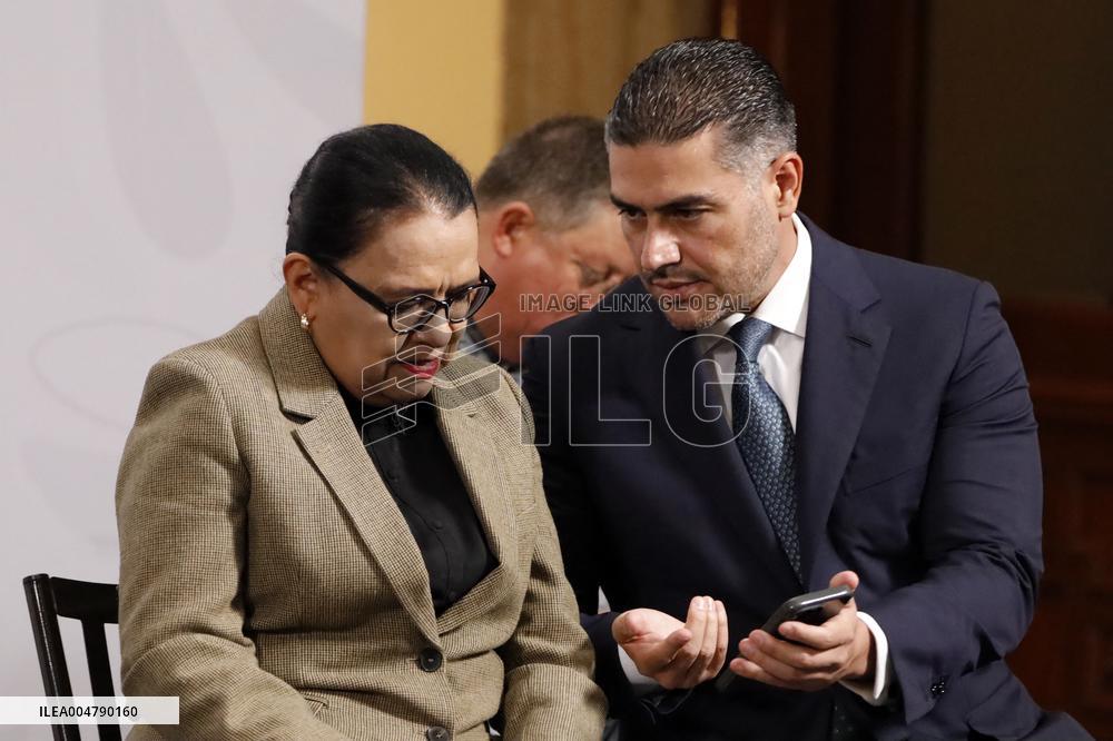 President Claudia Sheinbaum Holds Briefing - Mexico