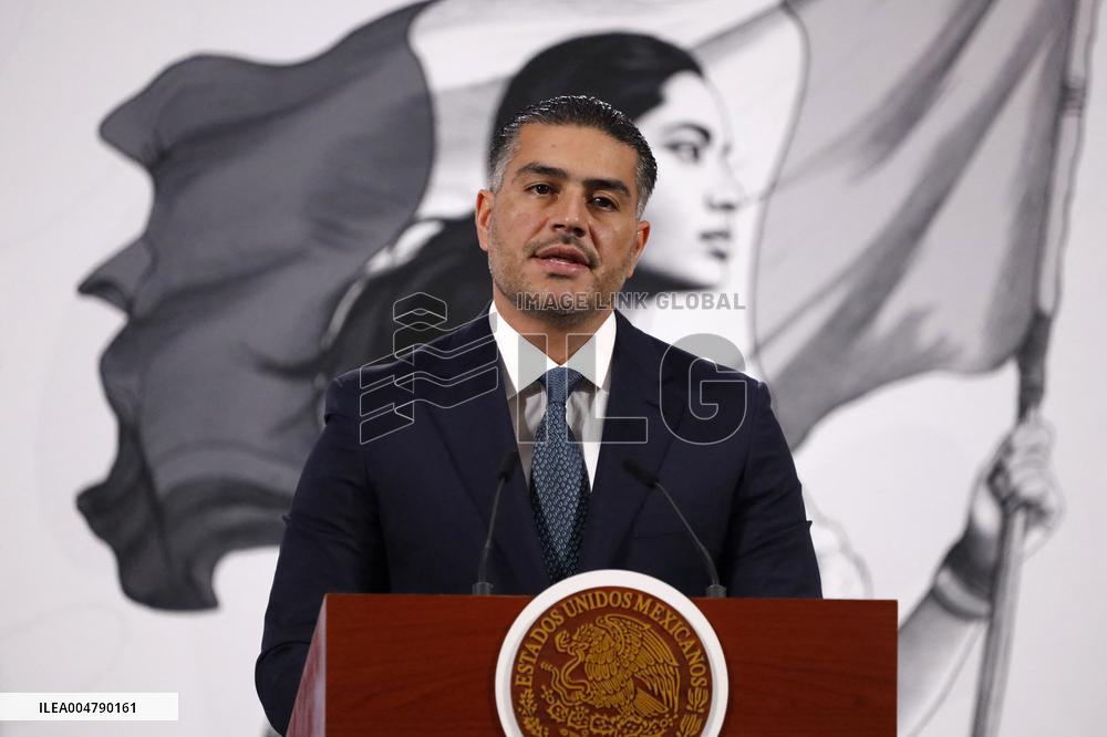 President Claudia Sheinbaum Holds Briefing - Mexico