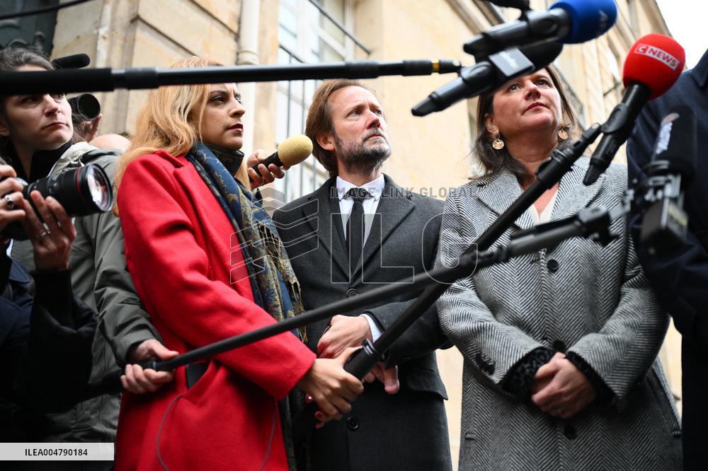 PM Lecornu Meets With Socialist Party Heads - Paris