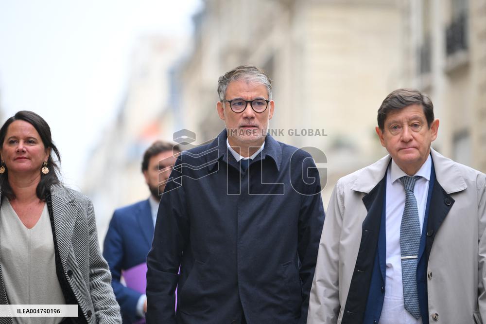 PM Lecornu Meets With Socialist Party Heads - Paris
