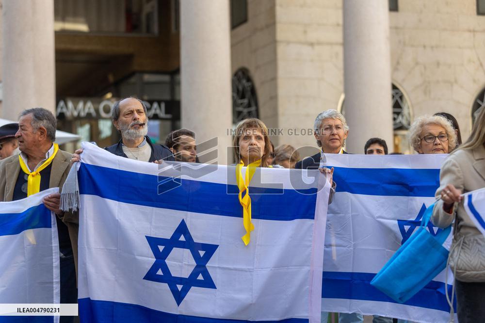 Commemoration of The Massacre of 7 October - Milan