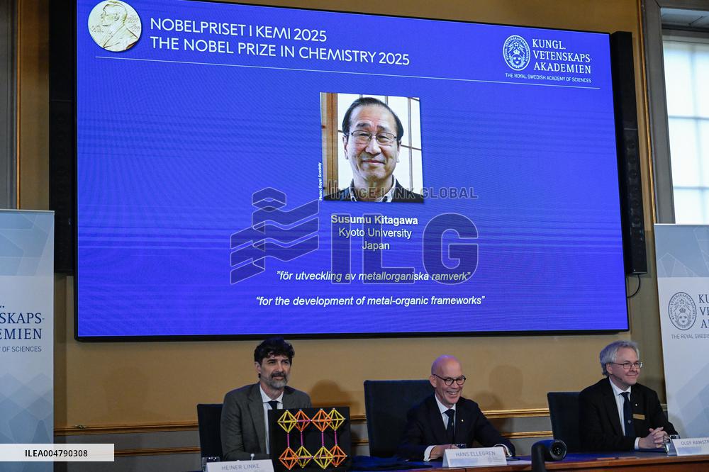 NOBEL PRIZE CHEMISTRY 2025 ANNOUNCEMENT