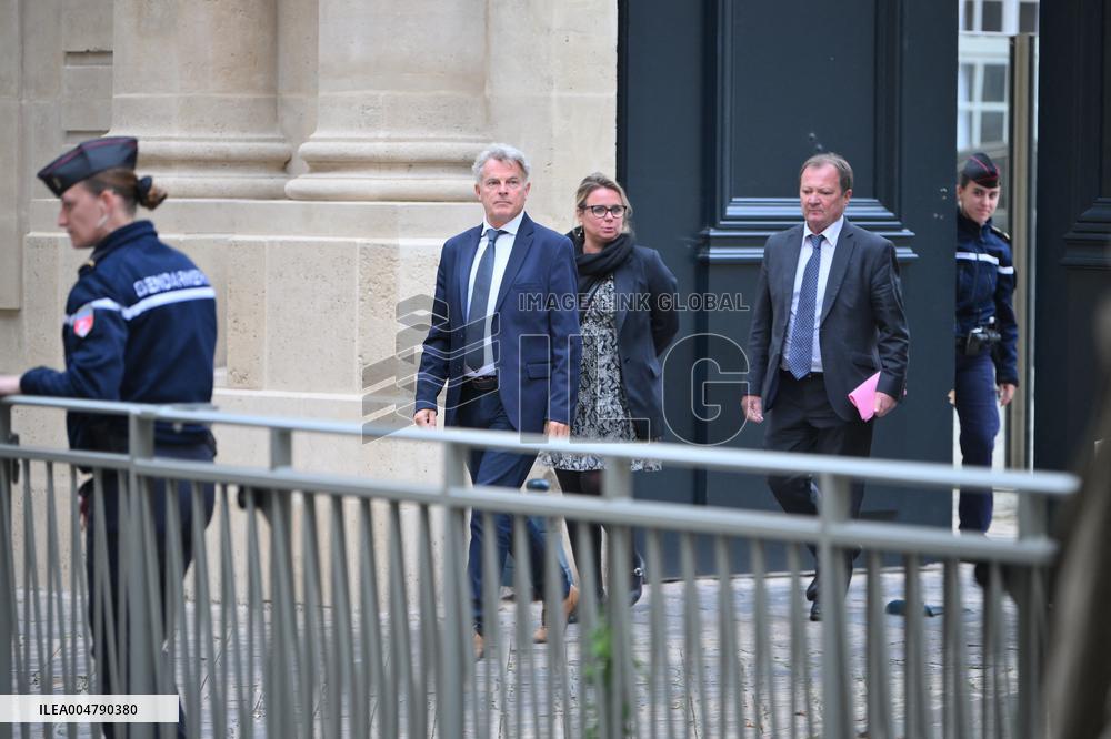 PM Lecornu Meets With Communist Party Heads - Paris