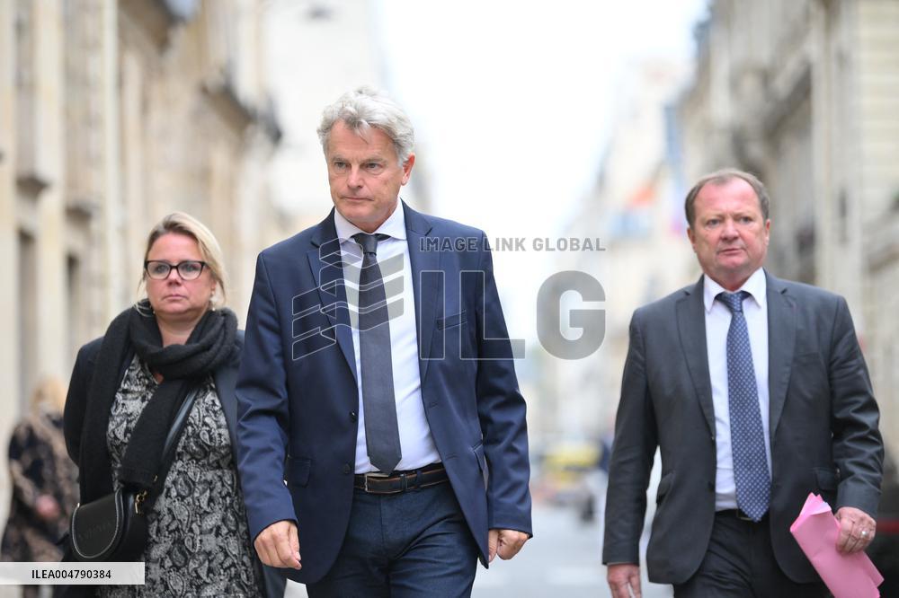 PM Lecornu Meets With Communist Party Heads - Paris