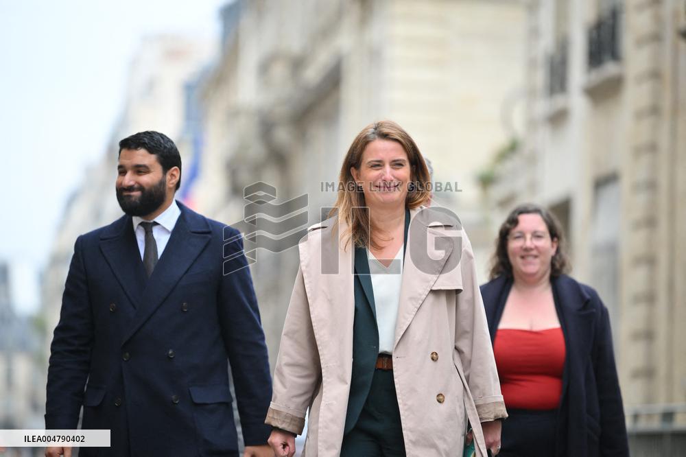 PM Lecornu Meets With Ecologist Party Heads - Paris