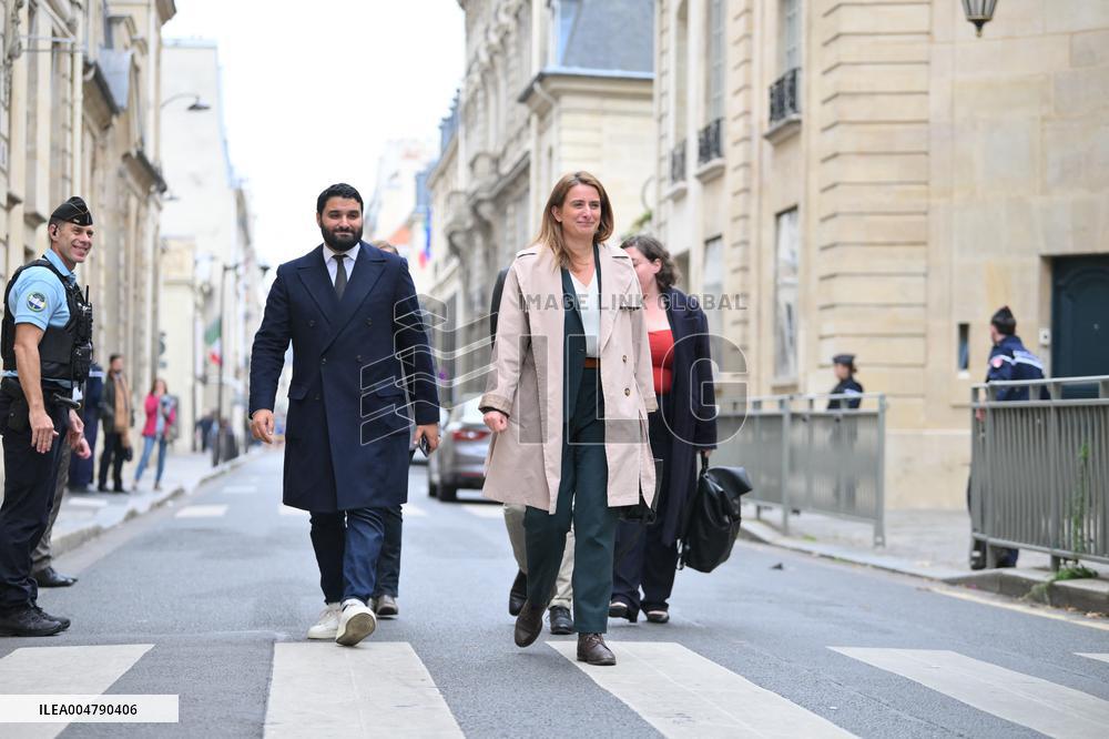 PM Lecornu Meets With Ecologist Party Heads - Paris