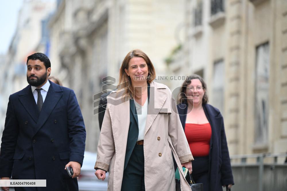 PM Lecornu Meets With Ecologist Party Heads - Paris