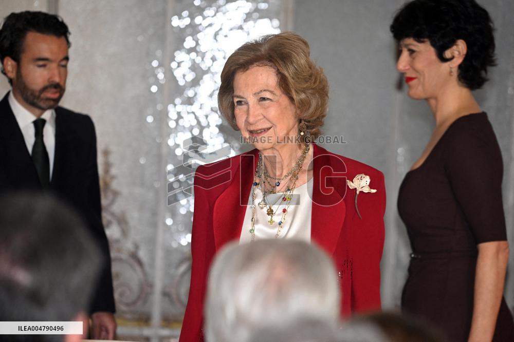 Queen Sofía At Social Awards of the Mapfre Foundation Presentation - Madrid