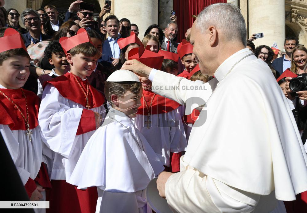 Pope Leo XIV Leads The General Audience - Vatican