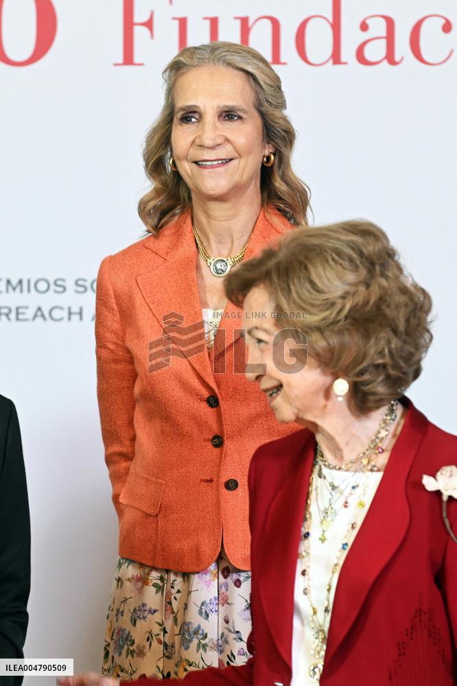Queen Sofía At Social Awards of the Mapfre Foundation Presentation - Madrid