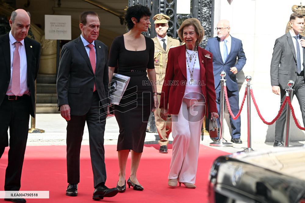 Queen Sofía At Social Awards of the Mapfre Foundation Presentation - Madrid