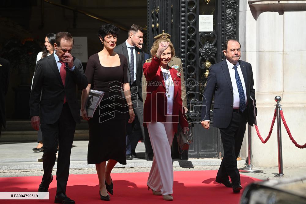 Queen Sofía At Social Awards of the Mapfre Foundation Presentation - Madrid