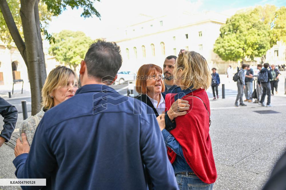 Mazan Rape Case Appeal Trial - Nimes