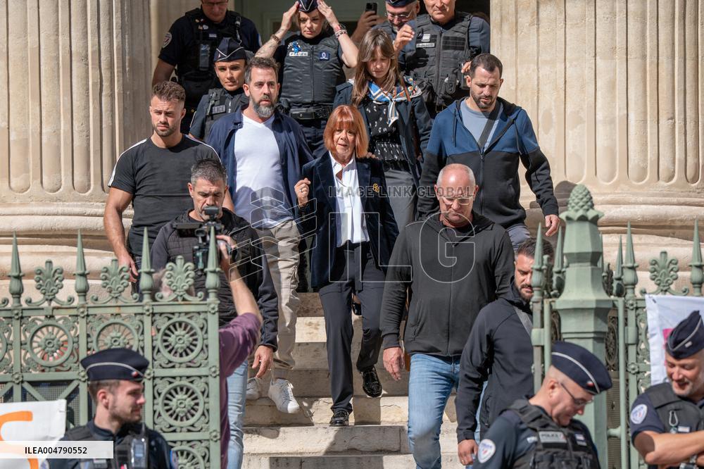 Mazan Rape Case Appeal Trial - Nimes