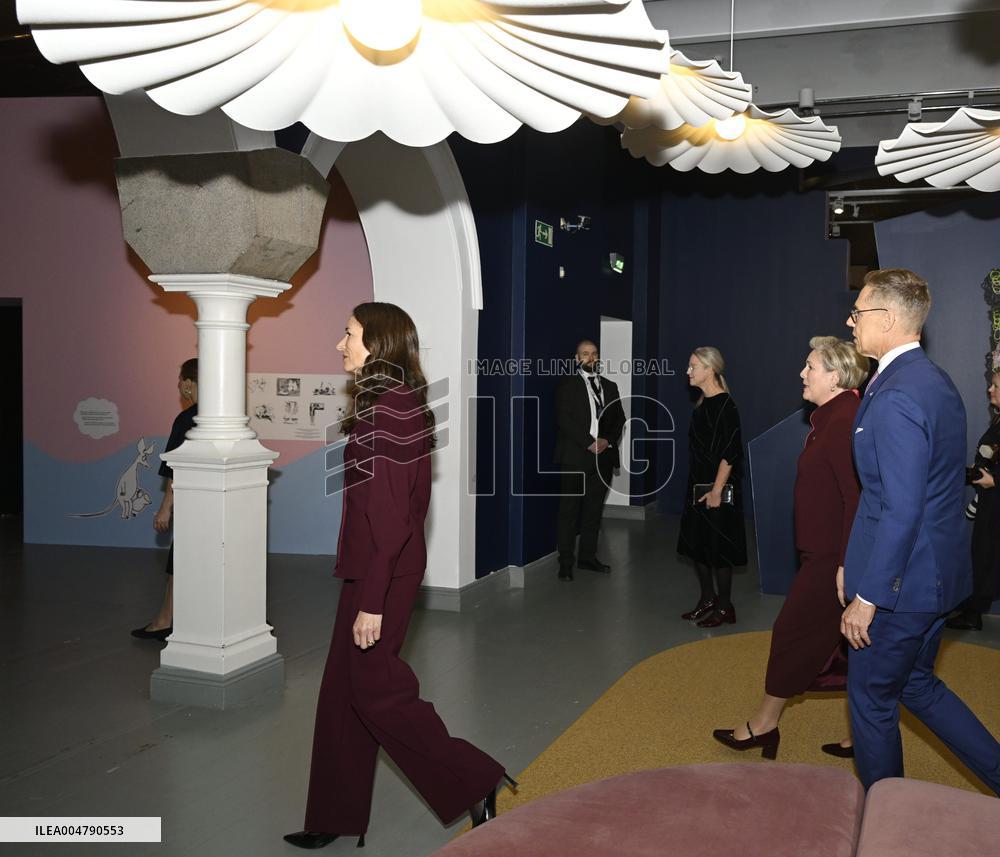 Islannin presidenttipari valtiovierailulla Suomessa
