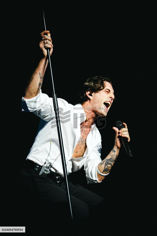 Damiano David Performs In Milan - Italy