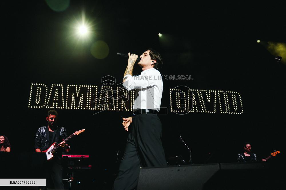Damiano David Performs In Milan - Italy