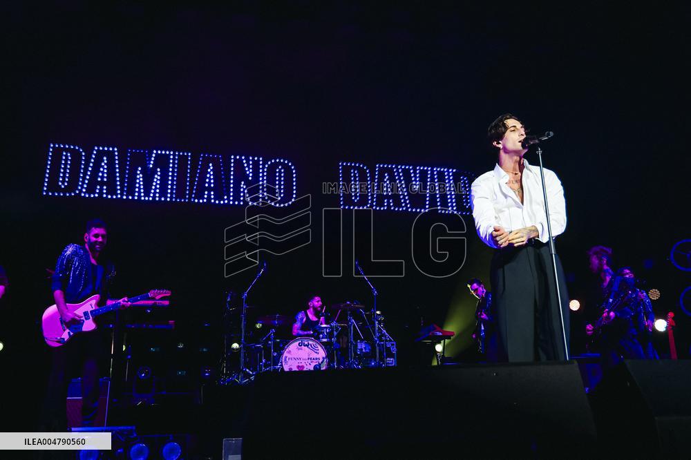 Damiano David Performs In Milan - Italy