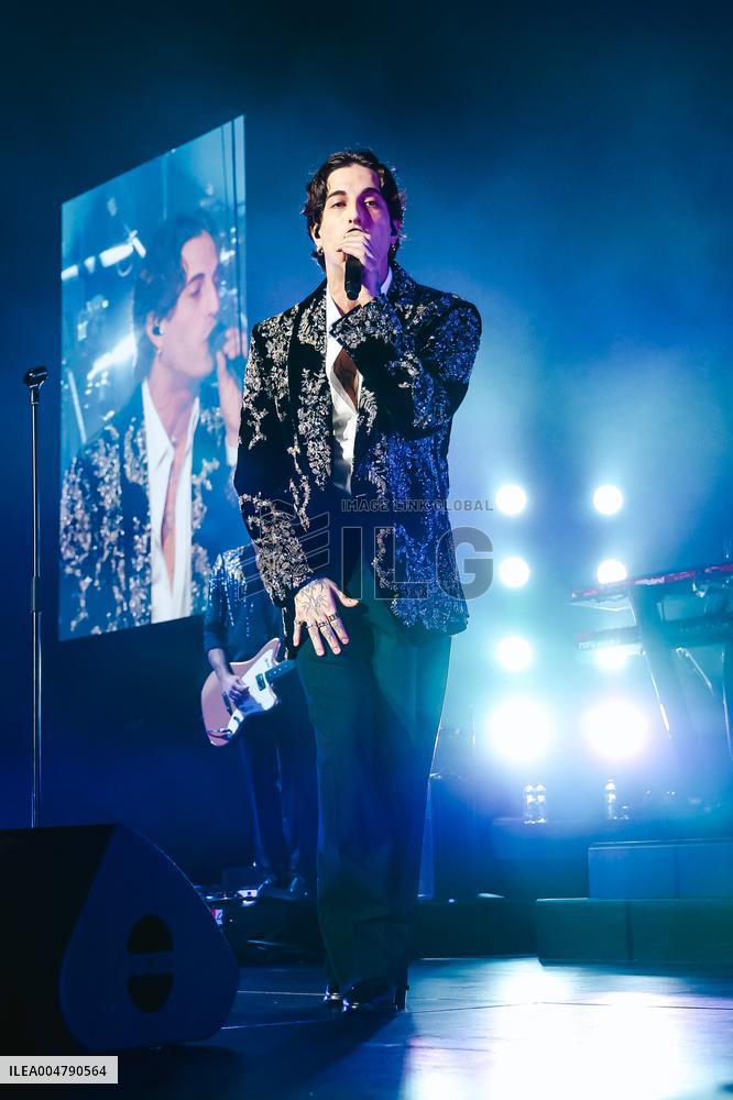 Damiano David Performs In Milan - Italy