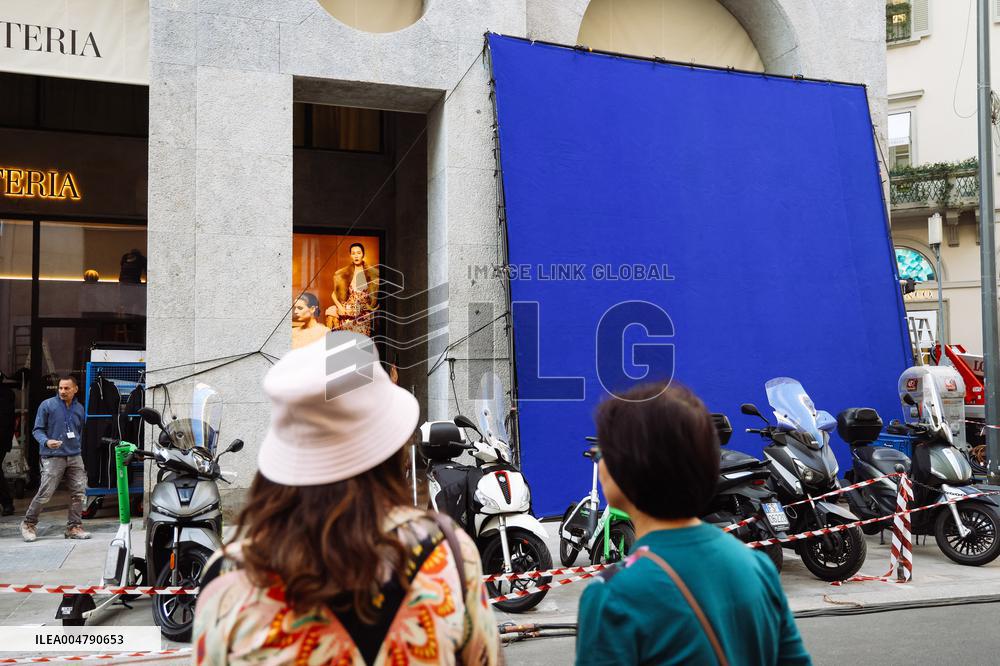 The Devil Wears Prada 2 Filming - Milan