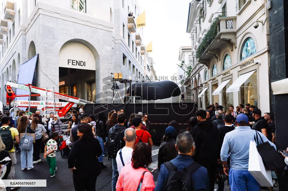 The Devil Wears Prada 2 Filming - Milan