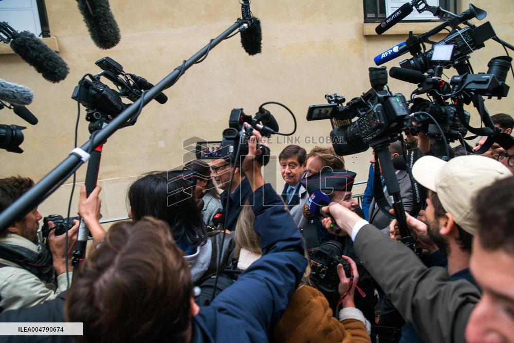 PM Lecornu Meets With Socialist Party Heads - Paris