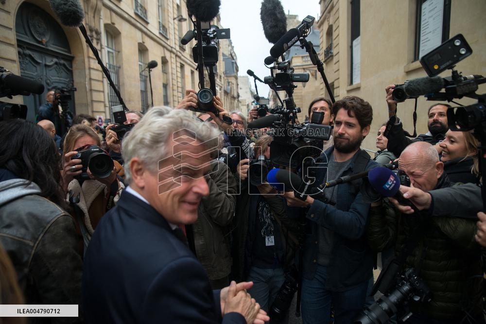 PM Lecornu Meets With Communist Party Heads - Paris