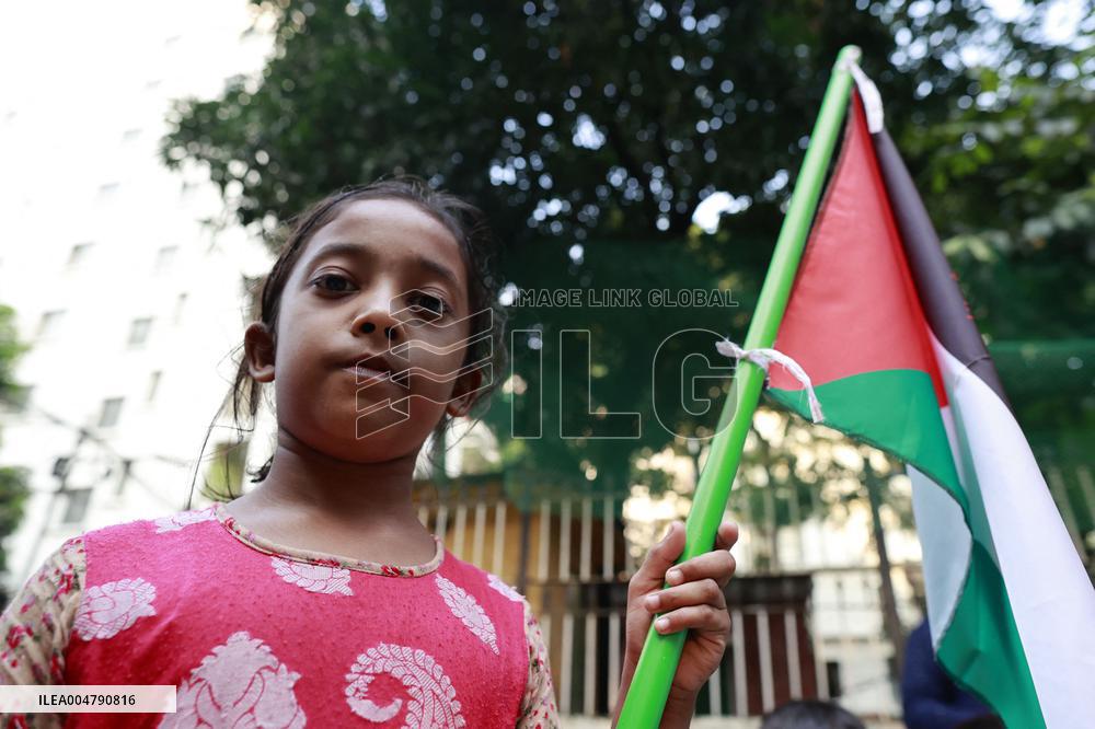 Solidarity Rally for the Palestine-bound Freedom Flotilla - Bangladesh