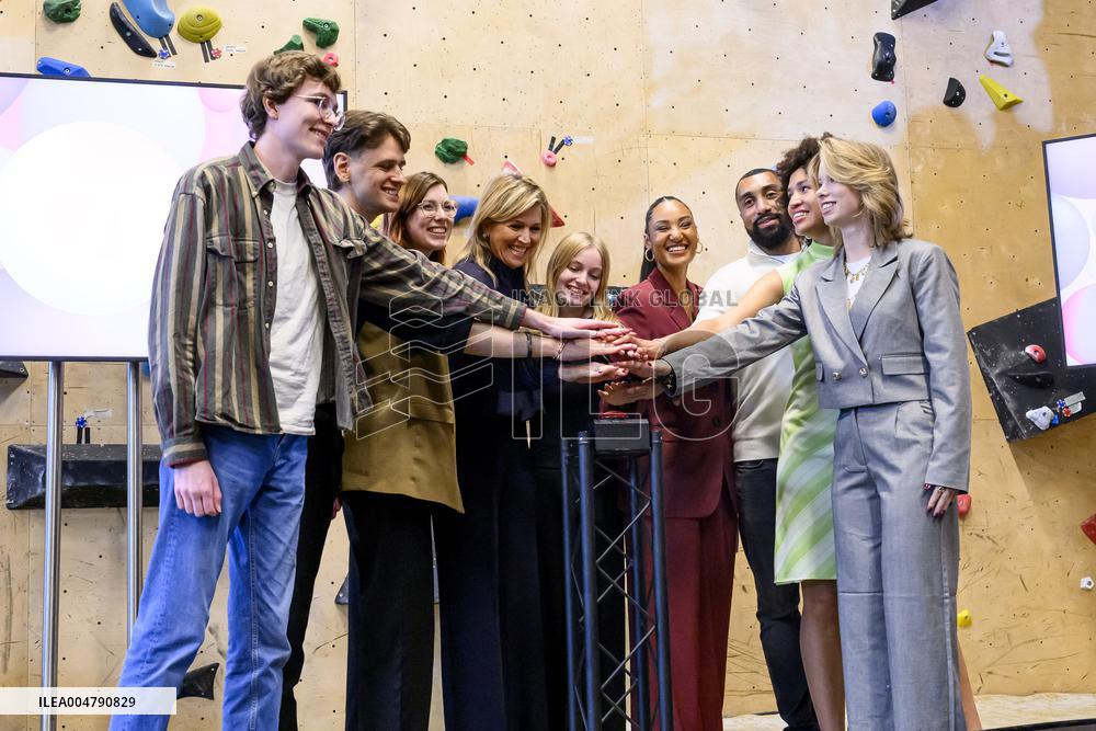 Queen Maxima Launches In Je Bol - Utrecht
