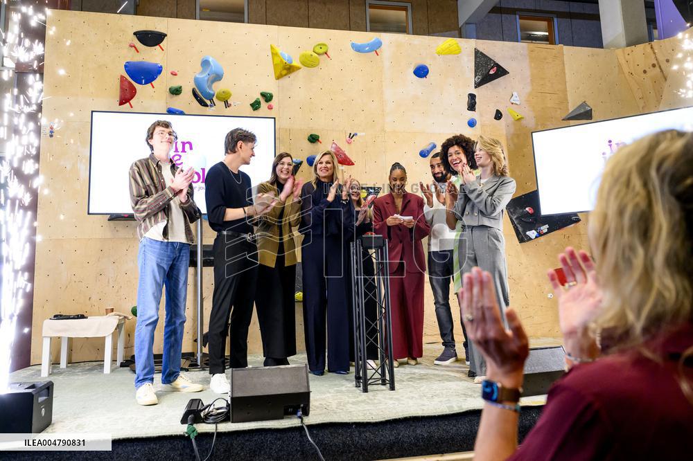 Queen Maxima Launches In Je Bol - Utrecht