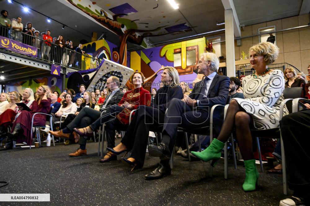 Queen Maxima Launches In Je Bol - Utrecht